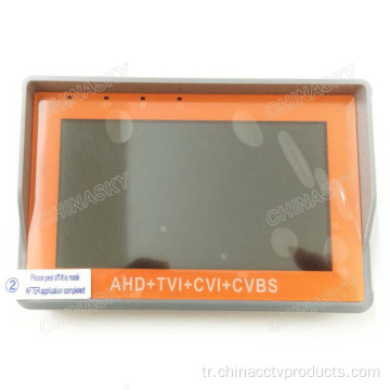LCD HD-TVI / AHD / CVI / CVBS CCTV Video Test Cihazı Monitörü
